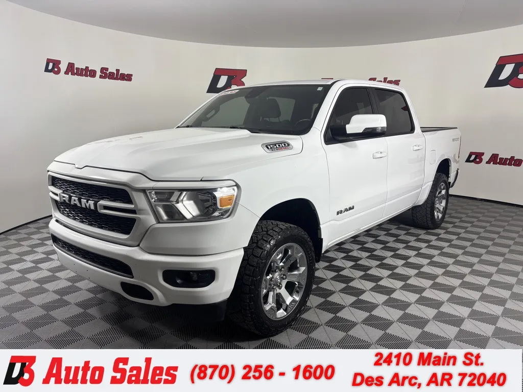 White 2023 Ram 1500 Big Horn/Lone Star for sale in Des Arc, AR