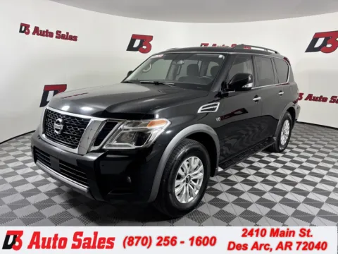 Black 2020 Nissan Armada SV for sale in Des Arc, AR