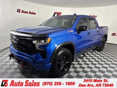 Blue 2023 Chevrolet Silverado 1500 RST for sale in Des Arc, AR