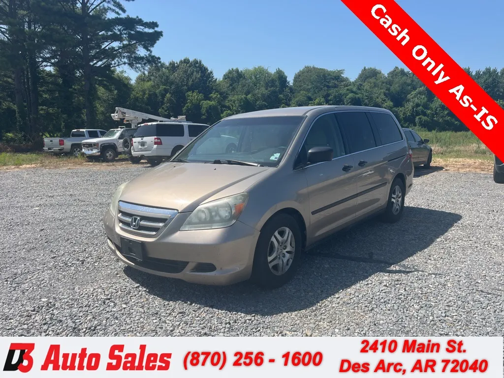 Silver 2007 Honda Odyssey LX for sale in Des Arc, AR