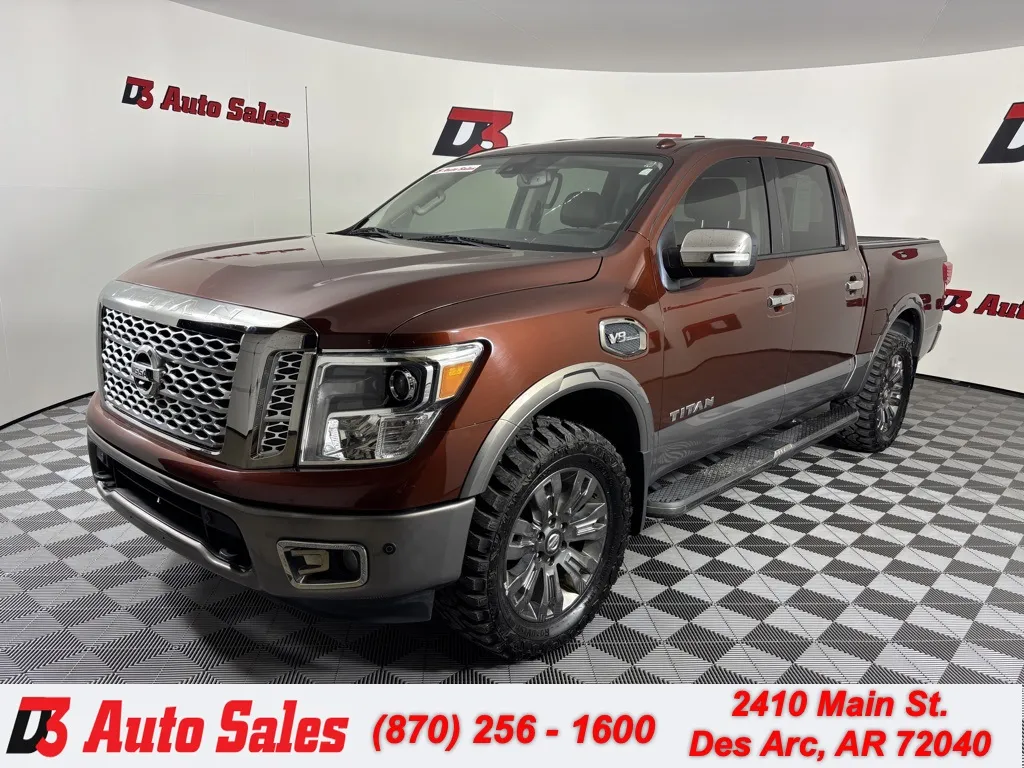 2017 Nissan Titan Platinum Reserve for sale in Des Arc, AR