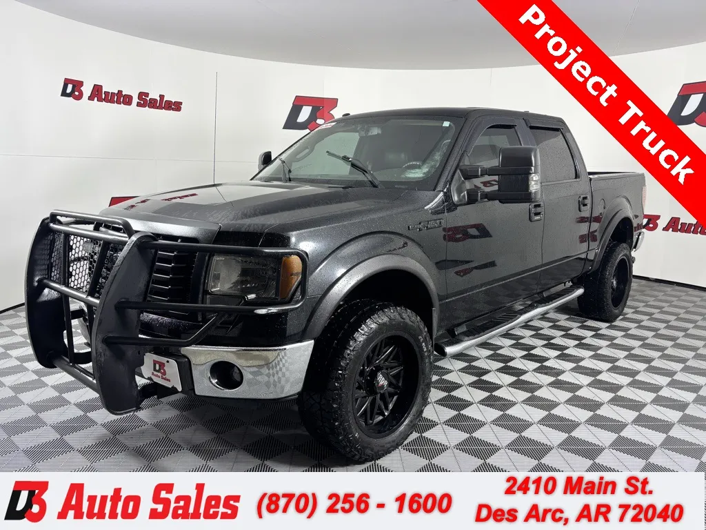 Black 2011 Ford F-150 XLT for sale in Des Arc, AR