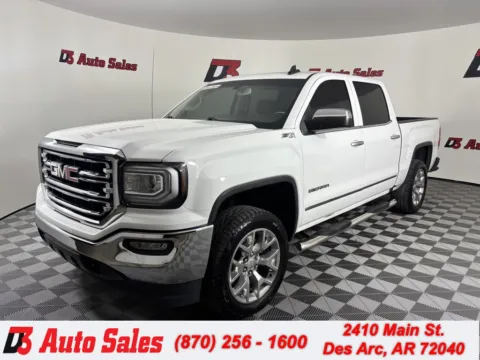White 2018 GMC Sierra 1500 SLT for sale in Des Arc, AR