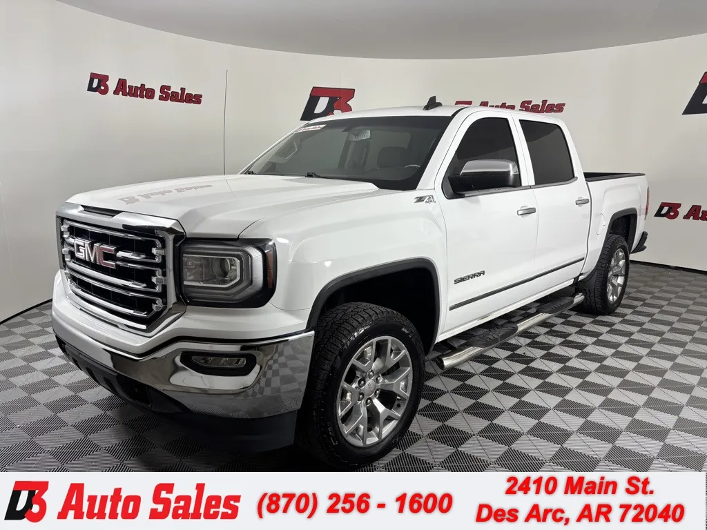 White 2018 GMC Sierra 1500 SLT for sale in Des Arc, AR