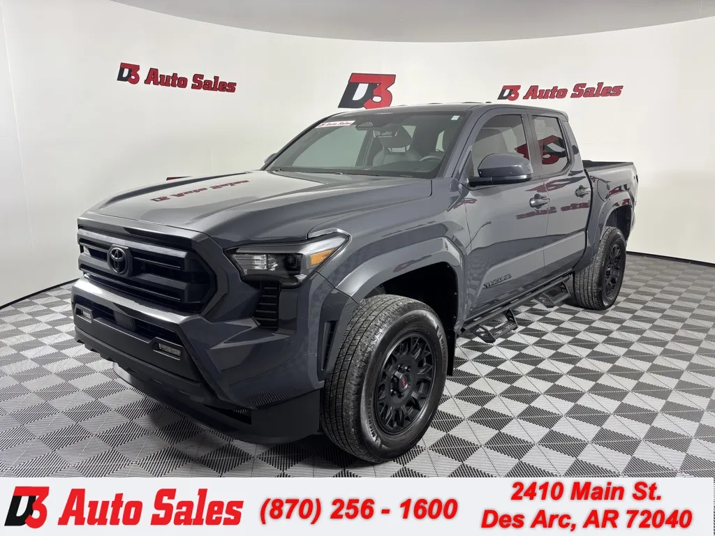 Gray 2024 Toyota Tacoma SR5 for sale in Des Arc, AR