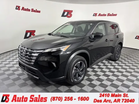 Black 2024 Nissan Rogue SV for sale in Des Arc, AR