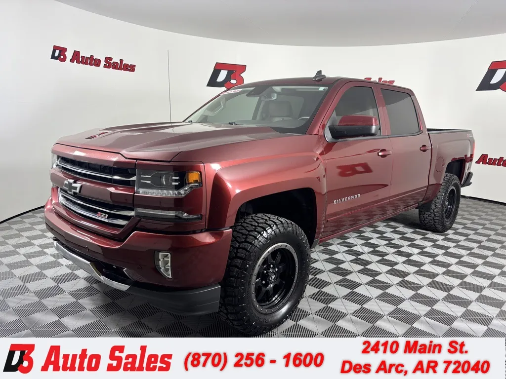 Red 2017 Chevrolet Silverado 1500 LTZ for sale in Des Arc, AR