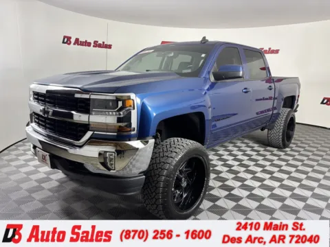 Blue 2018 Chevrolet Silverado 1500 LT for sale in Des Arc, AR