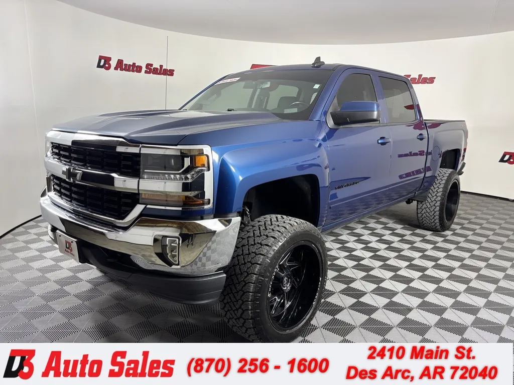 Blue 2018 Chevrolet Silverado 1500 LT for sale in Des Arc, AR