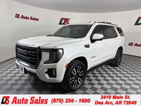 White 2023 GMC Yukon AT4 for sale in Des Arc, AR
