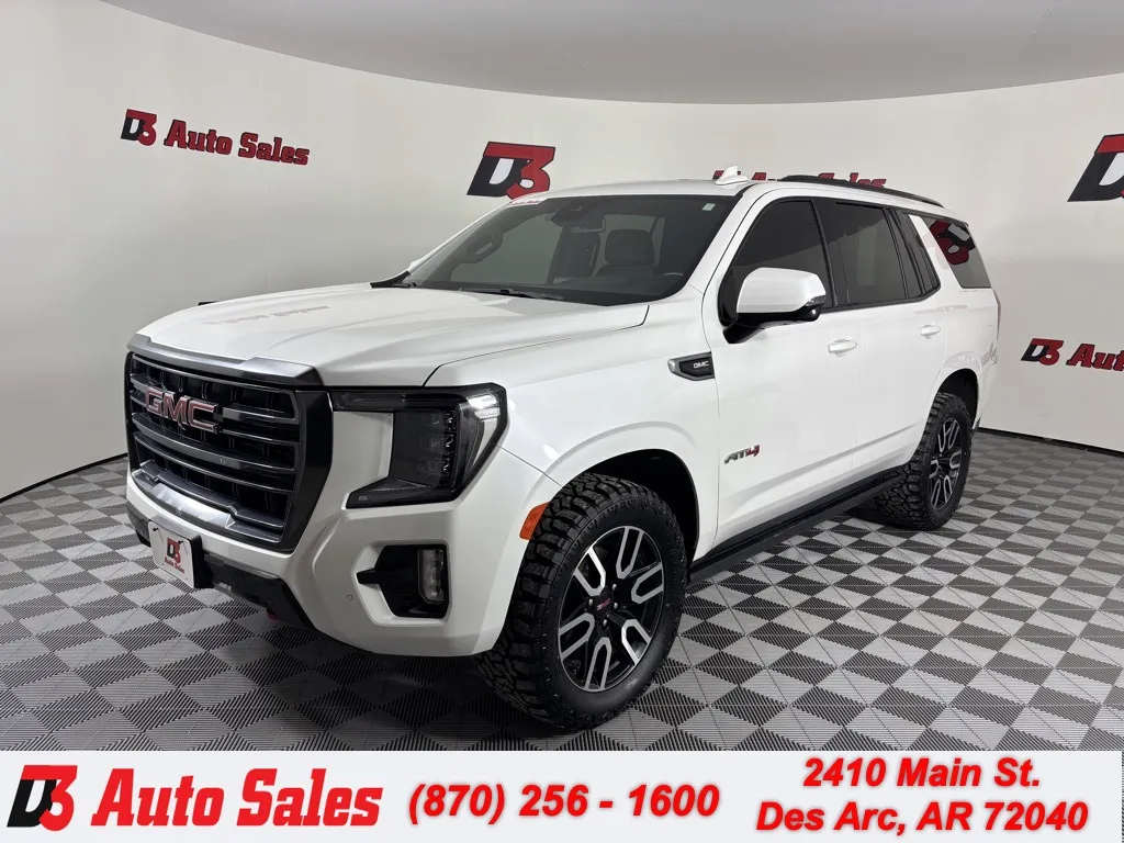 White 2023 GMC Yukon AT4 for sale in Des Arc, AR