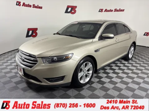 White 2018 Ford Taurus SEL for sale in Des Arc, AR
