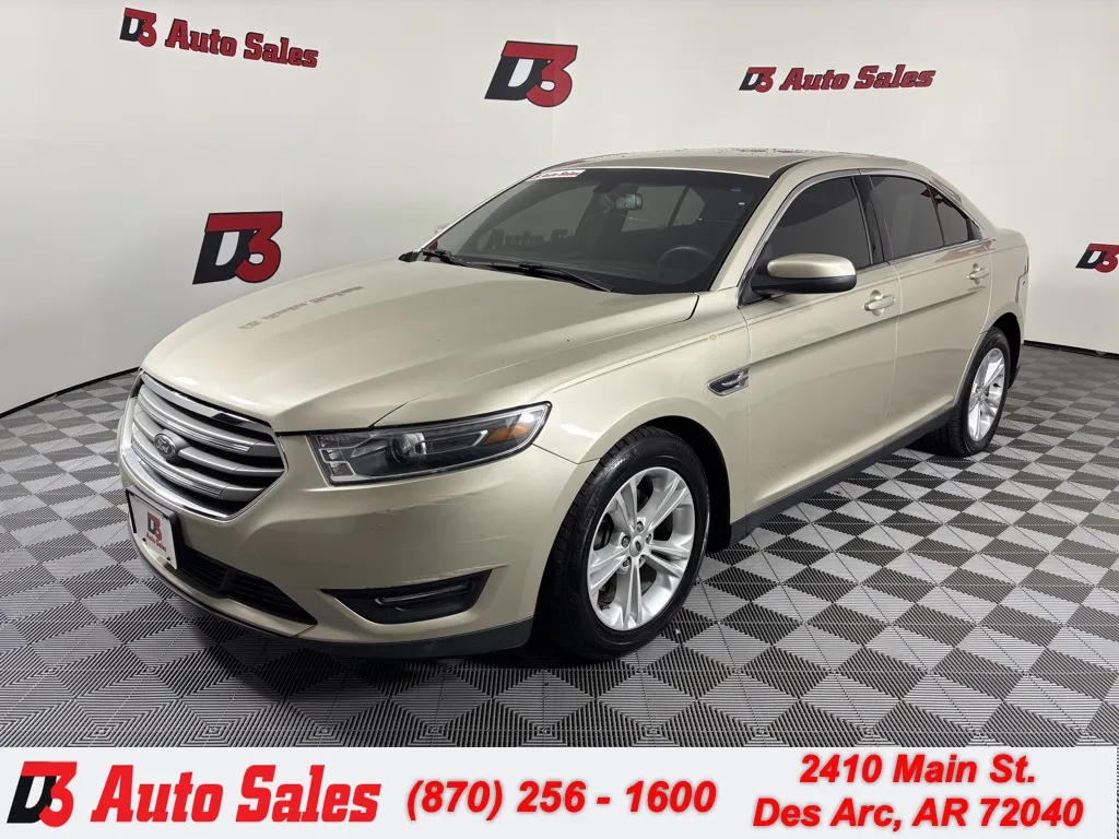 White 2018 Ford Taurus SEL for sale in Des Arc, AR