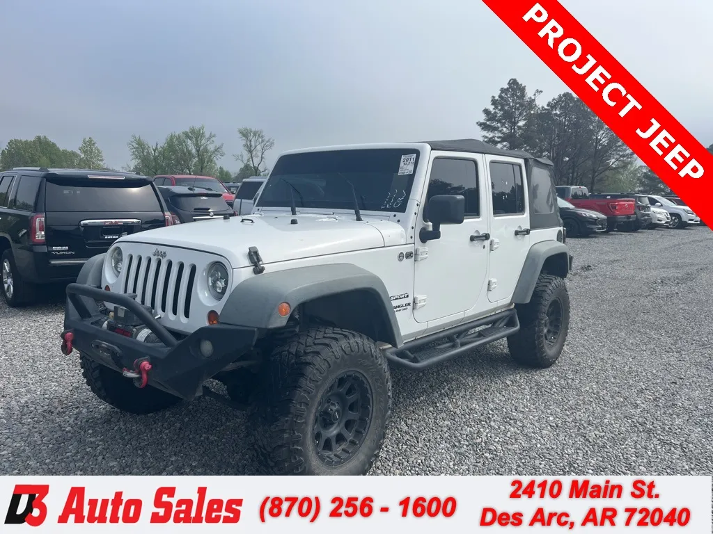 2011 Jeep Wrangler Unlimited Sport for sale in Des Arc, AR