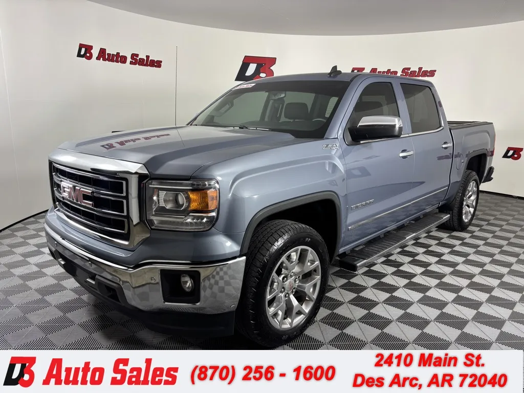 Gray 2015 GMC Sierra 1500 SLT for sale in Des Arc, AR