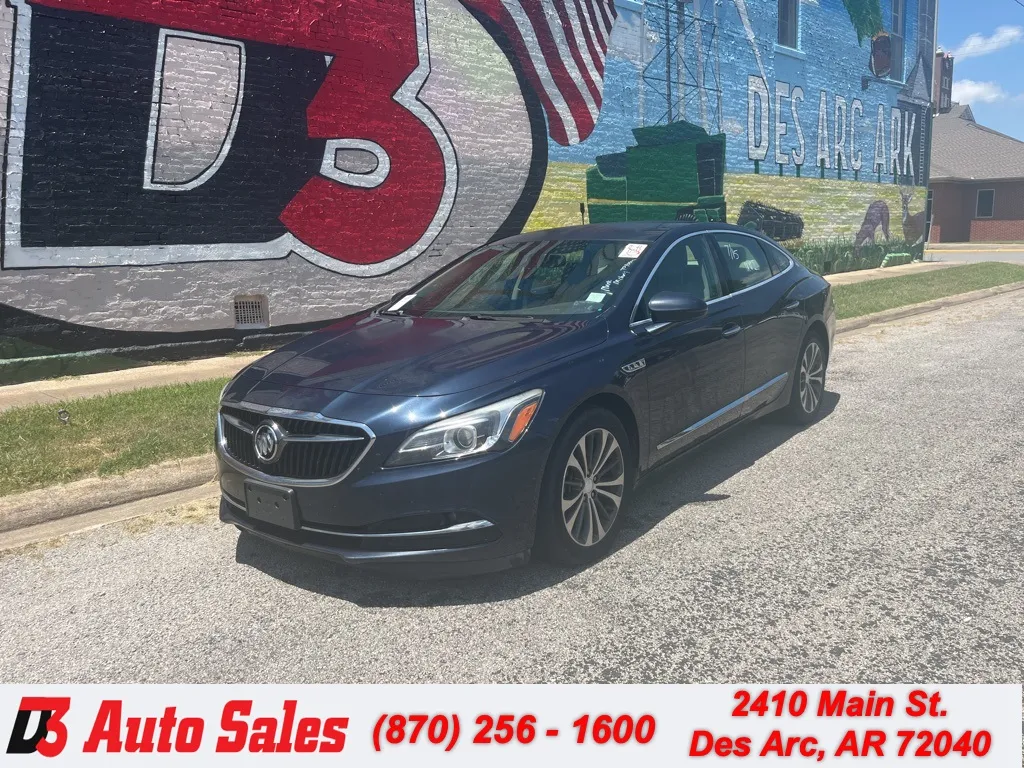Blue 2017 Buick LaCrosse Preferred for sale in Des Arc, AR