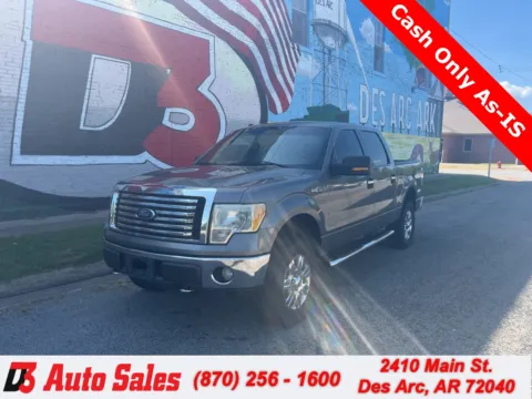 Black 2010 Ford F-150 for sale in Des Arc, AR