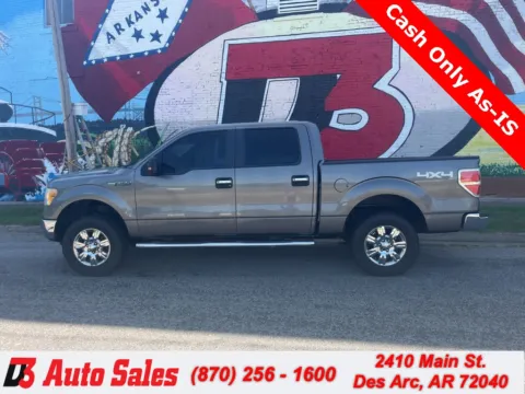 Another view of 2010 Ford F-150 for sale in Des Arc, AR at D3 Auto Sales
