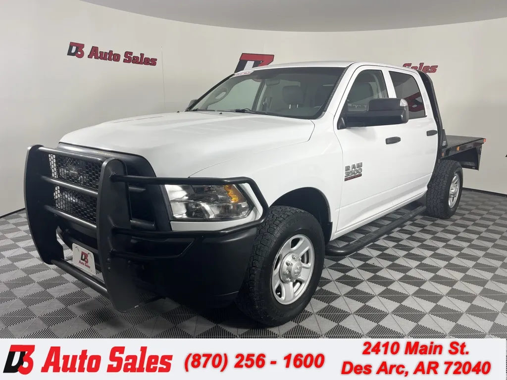 White 2015 Ram 3500 Tradesman for sale in Des Arc, AR
