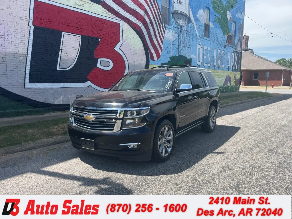 Black 2016 Chevrolet Tahoe LTZ for sale in Des Arc, AR