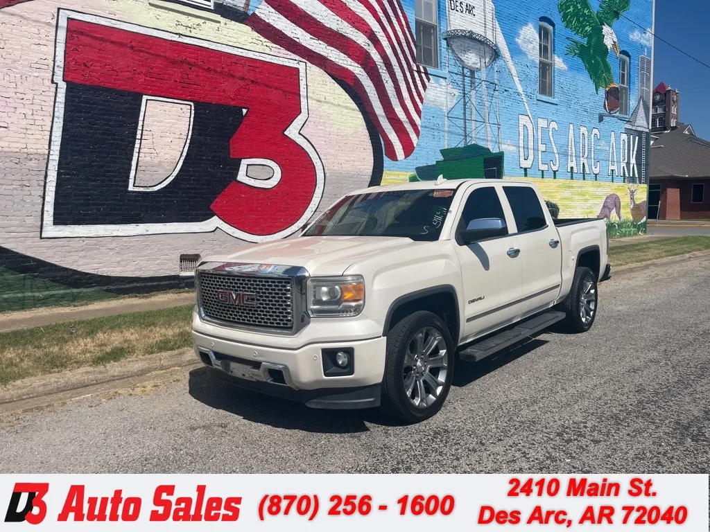 White 2015 GMC Sierra 1500 Denali for sale in Des Arc, AR