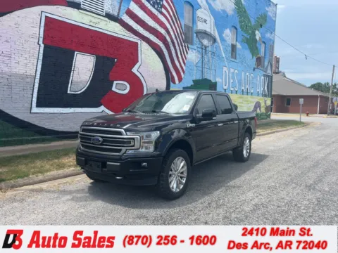 Black 2019 Ford F-150 Limited for sale in Des Arc, AR