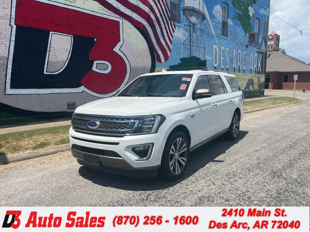 White 2020 Ford Expedition Max King Ranch for sale in Des Arc, AR