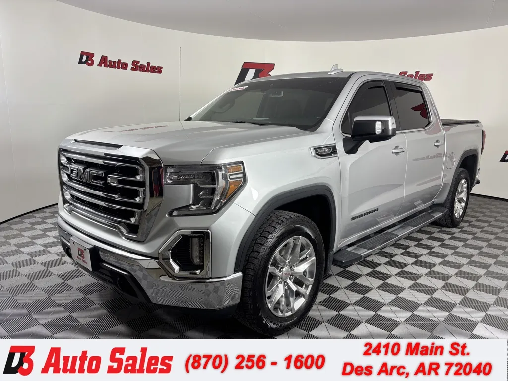 Silver 2021 GMC Sierra 1500 SLT for sale in Des Arc, AR