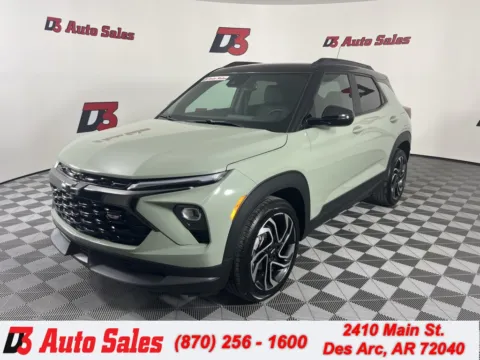 Green 2024 Chevrolet TrailBlazer RS for sale in Des Arc, AR