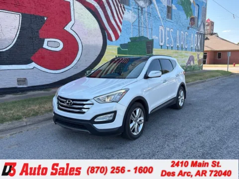 White 2016 Hyundai Santa Fe Sport 2.0T for sale in Des Arc, AR