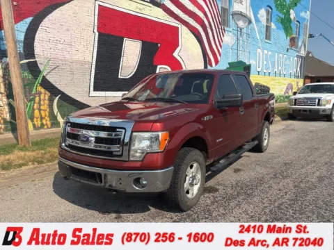 Orange 2014 Ford F-150 XLT for sale in Des Arc, AR