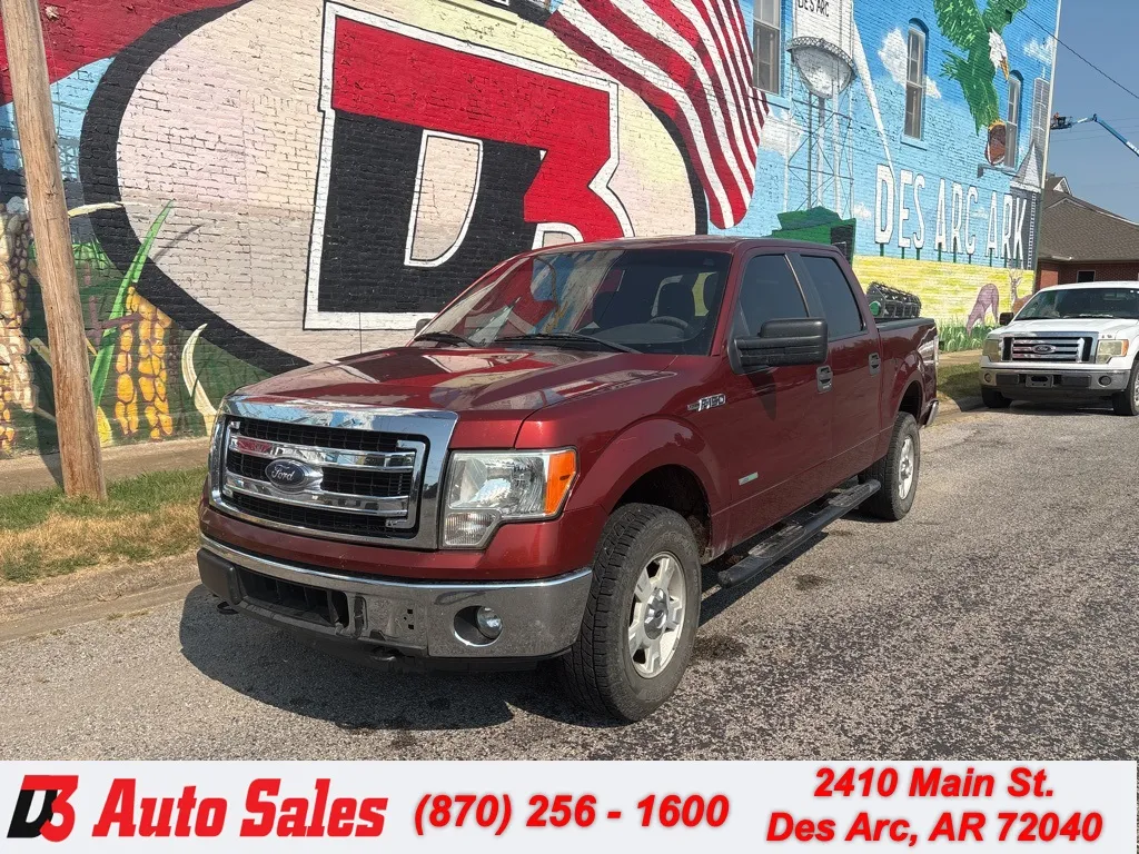 Orange 2014 Ford F-150 XLT for sale in Des Arc, AR