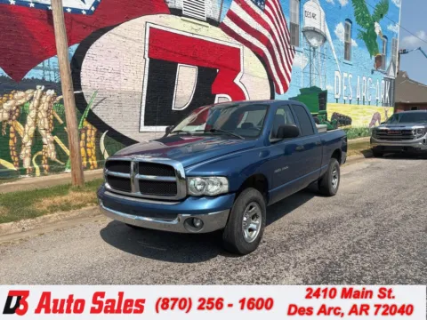Blue 2004 Dodge Ram 1500 SLT for sale in Des Arc, AR