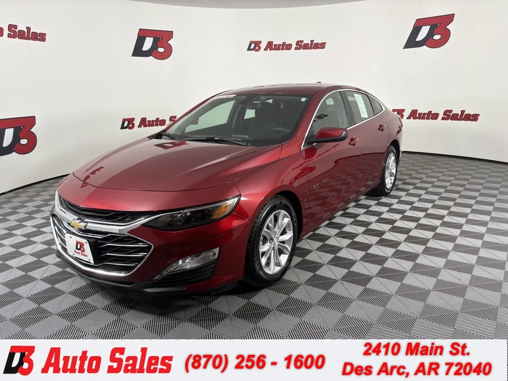 Red 2022 Chevrolet Malibu LT for sale in Des Arc, AR