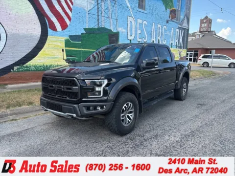 Black 2018 Ford F-150 Raptor for sale in Des Arc, AR