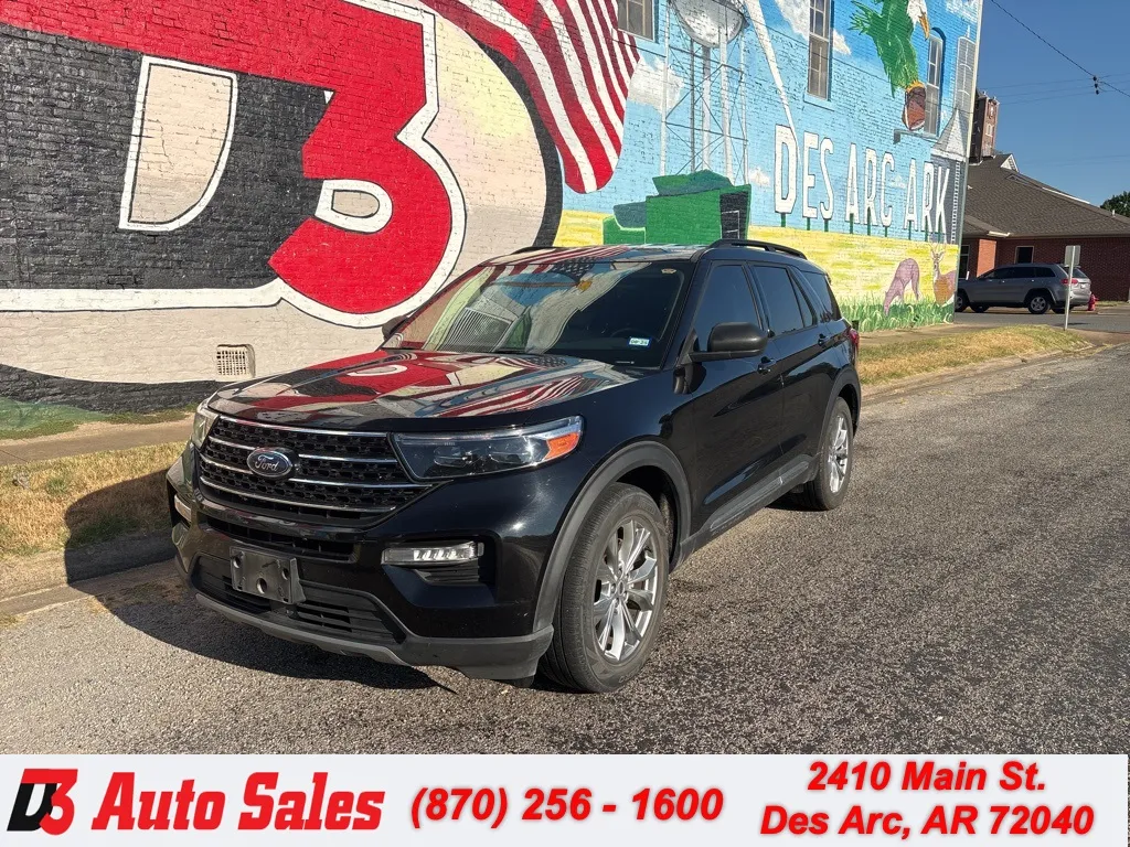Black 2020 Ford Explorer XLT for sale in Des Arc, AR