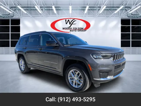 Gray 2025 Jeep Grand Cherokee L Laredo X for sale in Douglas, GA