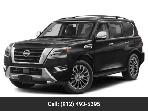 Red 2024 Nissan Armada Platinum for sale in Douglas, GA