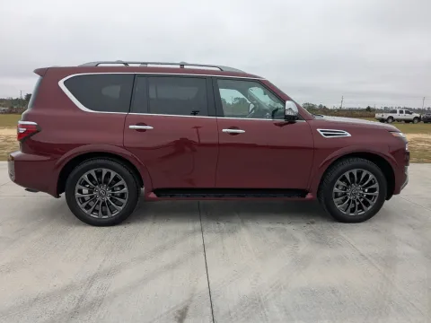 Another view of 2024 Nissan Armada Platinum for sale in Douglas, GA at Woody Folsom CDJR of Douglas