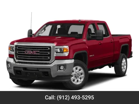 White 2015 GMC Sierra 2500HD SLT for sale in Douglas, GA