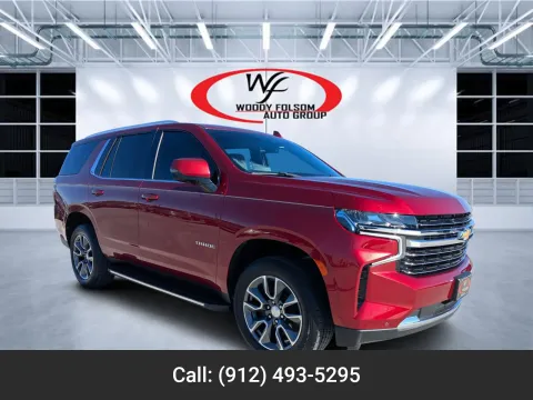 Red 2021 Chevrolet Tahoe LT for sale in Douglas, GA