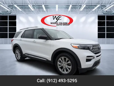 White 2024 Ford Explorer Limited for sale in Douglas, GA