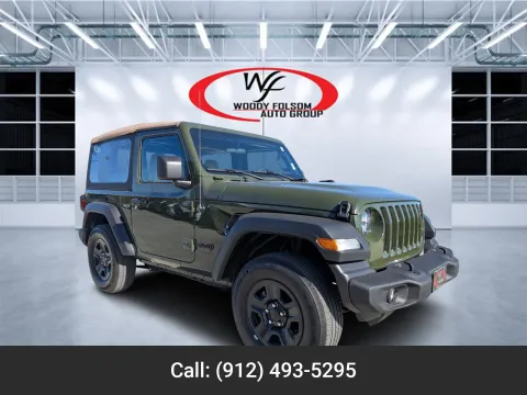 Green 2022 Jeep Wrangler Sport for sale in Douglas, GA
