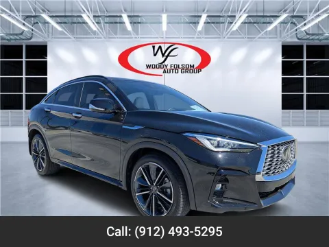 Black 2023 INFINITI QX55 SENSORY for sale in Douglas, GA