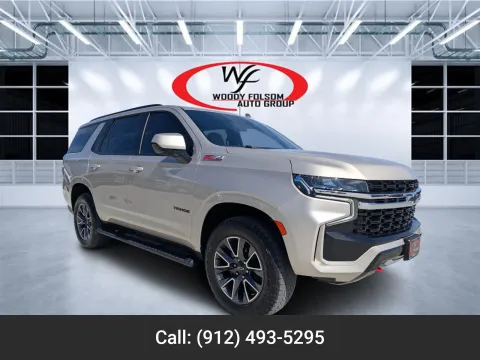 Beige 2021 Chevrolet Tahoe Z71 for sale in Douglas, GA