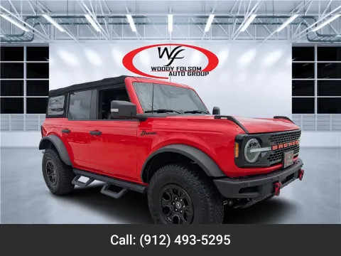Red 2022 Ford Bronco Wildtrak for sale in Douglas, GA
