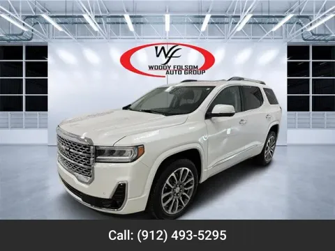 White 2021 GMC Acadia Denali for sale in Douglas, GA