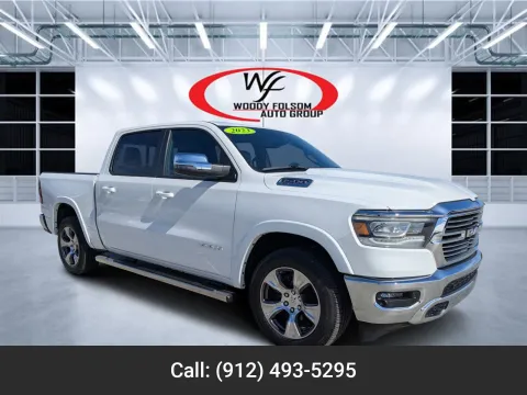 White 2023 Ram 1500 Laramie for sale in Douglas, GA