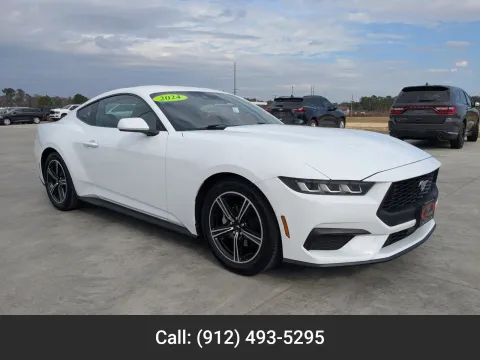 White 2024 Ford Mustang EcoBoost for sale in Douglas, GA