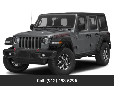 White 2019 Jeep Wrangler Unlimited Rubicon for sale in Douglas, GA